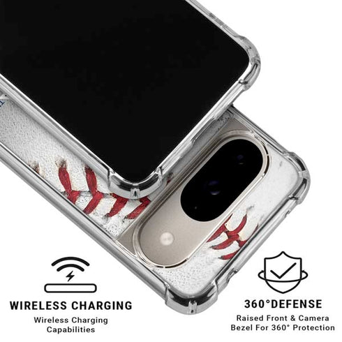 MLB Los Angeles Angels Game Ball Google Pixel 10 Clear Case